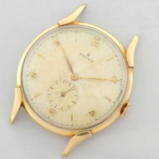 Rolex 18kt Yellow Gold Hand Winding Vintage Watch