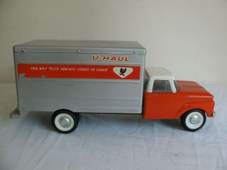 Vintage 1960s Nylint Ford Maxi - Mover U - Haul Rental Box Truck 8400 Vg