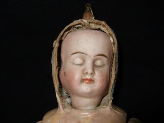 Antique German Bisque Three - Faced Doll by Carl Bergner “AS IS” Needs TLC 4