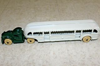 1933 Chicago Worlds Fair Arcade Cast Iron Truck And Trailer Set Repainted