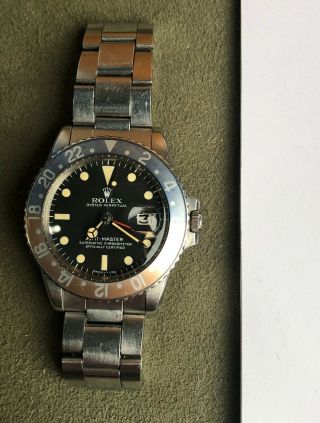 Vintage Rolex GMT Master 1675 from 1972 Rare PUNCHED PAPERS 2