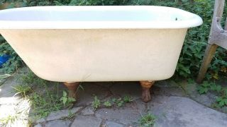 Vintage - One Of A Kind 1926 Standard Sanitary Manufacturing 4 1/2 Claw - Foot Tub