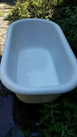 Vintage - One of a Kind 1926 Standard Sanitary Manufacturing 4 1/2 Claw - foot tub 4