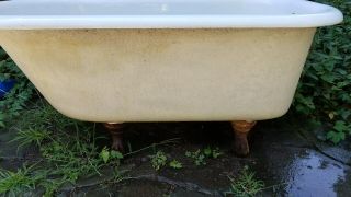 Vintage - One of a Kind 1926 Standard Sanitary Manufacturing 4 1/2 Claw - foot tub 5