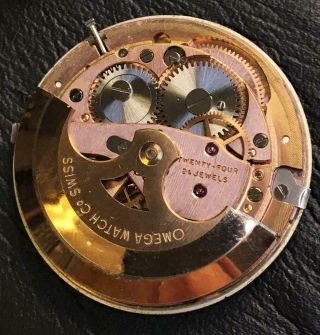 Vintage OMEGA SEAMASTER DEVILLE Automatic Watch 14k GOLD Steel w/DATE 7