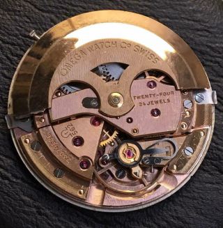 Vintage OMEGA SEAMASTER DEVILLE Automatic Watch 14k GOLD Steel w/DATE 8