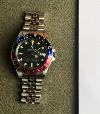 Vintage Rolex 16750 Matte Dial Gmt Master From 1981 Last Of The Matte Dials