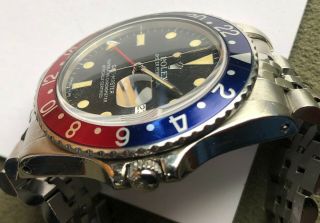 Vintage Rolex 16750 Matte Dial GMT Master from 1981 Last of the Matte Dials 6