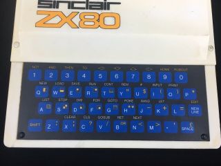 Sinclair ZX80 Vintage Retro Computer Unit Keyboard FAST 2