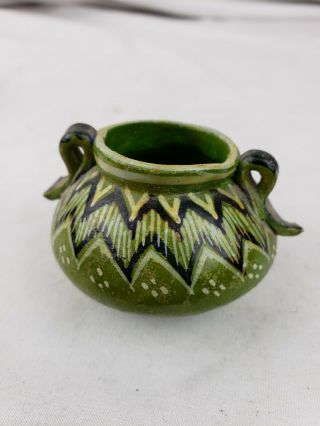 Vintage Native American Pottery Vase,  Very Small