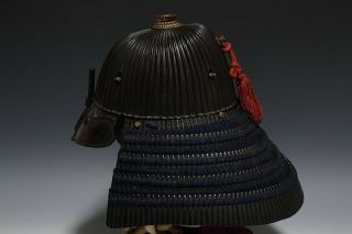 Japan Antique Edo Gotaiten Iron 62 Suji kabuto yoroi armor katana samurai busho 5