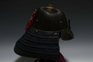 Japan Antique Edo Gotaiten Iron 62 Suji kabuto yoroi armor katana samurai busho 7