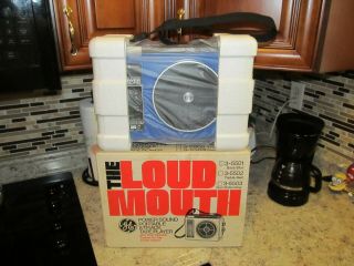 RARE 1970 ' S VINTAGE GE THE LOUDMOUTH PORTABLE 8 TRACK TAPE PLAYER 3