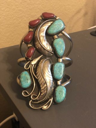 Vintage Navajo Style Cuff Bracelet