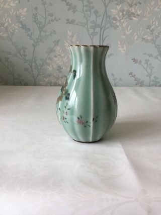 antique chinese enamel celodon vase 4