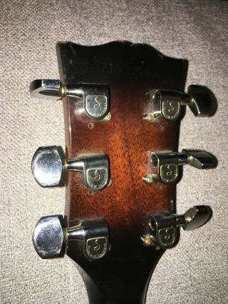 1979 Vintage Gibson SG Standard Rare Tobacco Burst Finish Lightweight 7lb 2oz 9