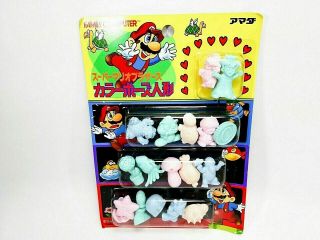 Vintage Mario Bros.  Colored Figures From Japan Nintendo Famicom Peach