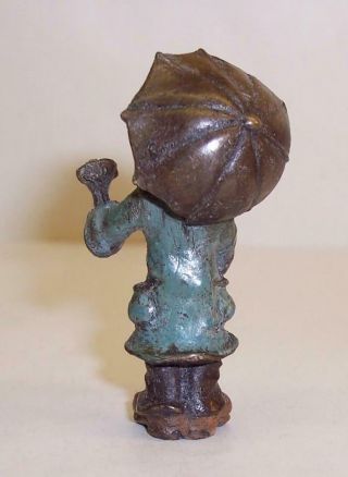 SMALL Vintage COLD PAINTED BRONZE Metal CLOWN Miniature Figure/Model CIRCUS 4