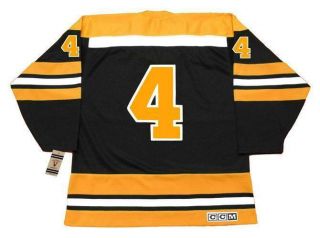 Bobby Orr Boston Bruins 1970 Ccm Vintage Throwback Away Nhl Hockey Jersey