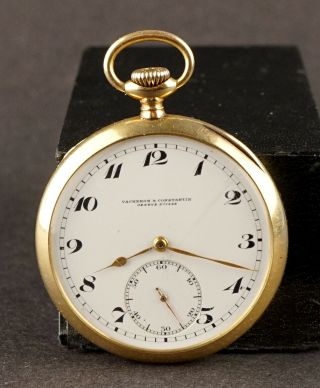 Vacheron & Constantin 14k Gold Pocket Watch Ws232