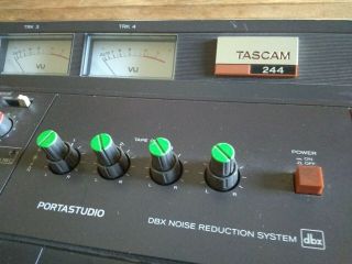 Vintage Tascam 244 4 Tracks Analog Recorder Portastudio 5