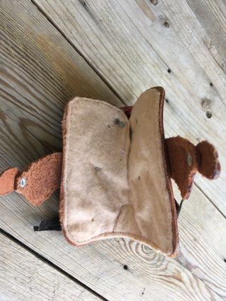 Miniature Horse Saddle Doll Size Leather Hand Tooled Details 5