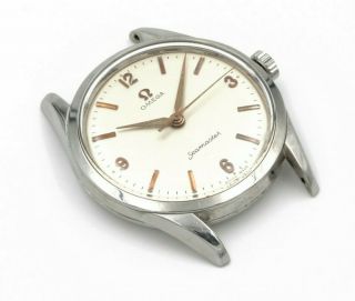 Vintage Swiss Omega Seamaster Mechanical Hand Wind 17j Wrist Watch Runs 5826 - 1
