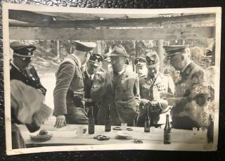 Photo Of Himmler Ss From Oss Captain