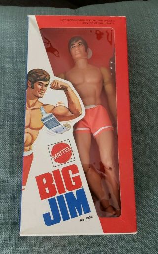 Mib Moc Misb Nib Big Jim Mattel Vintage No.  4332 1972 Mega Rare