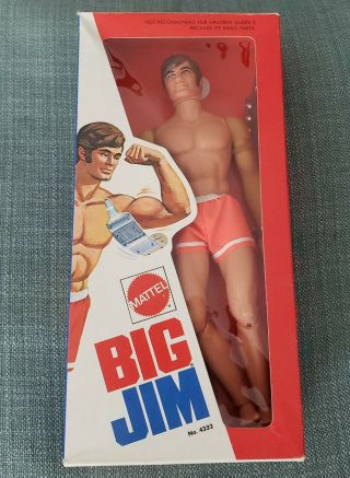 MIB MOC MISB NIB BIG JIM MATTEL VINTAGE NO.  4332 1972 MEGA RARE 2