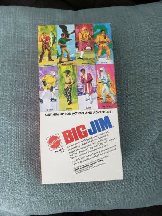 MIB MOC MISB NIB BIG JIM MATTEL VINTAGE NO.  4332 1972 MEGA RARE 6