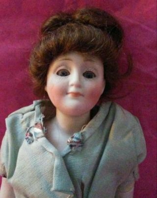 TWO ANTIQUE ' KESTNER ' GIBSON GIRL DOLLS 9