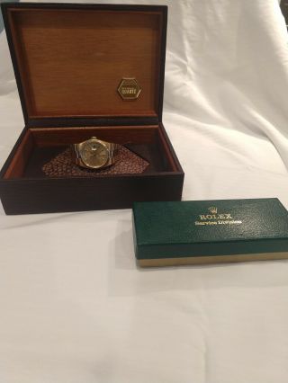 Mens Rolex Day - Date President Solid 18K Yellow Gold Watch 7