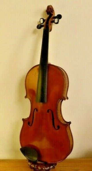 Very Fine Antique Saxony Violin With Label In Belly  Viola Cello