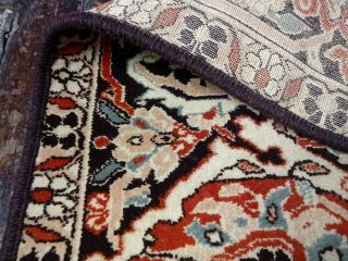 EXTRA LARGE Vintage Turkish Persian 100 Wool Rug 11.  2x8.  7ft Retro Keshan Floral 7