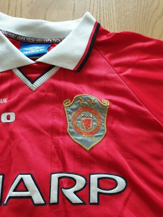 Vintage umbro special edition Manchester United Shirt XXL long sleeve 99/2000 2