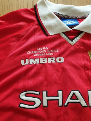 Vintage umbro special edition Manchester United Shirt XXL long sleeve 99/2000 3