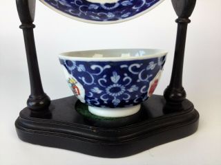Fine Antique 18th Century Chinese Famille Rose Porcelain Tea Bowl & Saucer - 5