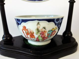 Fine Antique 18th Century Chinese Famille Rose Porcelain Tea Bowl & Saucer - 6