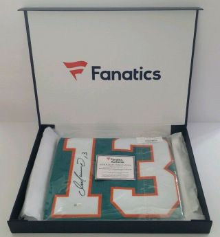 Vintage Wilson Pro Line Authentic Miami Dolphins 13 Marino Signed Jersey Size 43