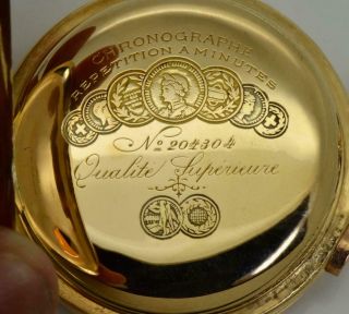 Imperial Russian 14k gold&enamel MINUTE Repeater watch.  Portrait of Alexander III 7