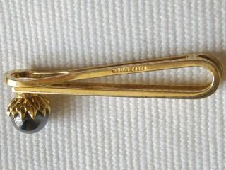 Rare & Vintage Tiffany & Co.  Schlumberger 18K Gold & Hematite Tie Bar 4