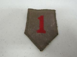 Wwii Us Army 1st Infantry Division Foreign Made Patch.