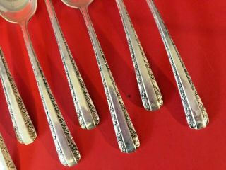 18 Towle Candlelight Sterling Silver Spoons 6 
