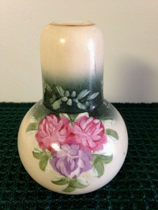 Decorative Bedside Carafe with Tumbler Set - Floral Pattern 3