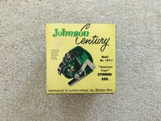 Johnson Century American Type Spinning Reel - Model No.  100 - A -