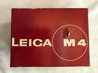 Vintage Leica M4 35mm Rangefinder Camera 50 Jahre Anniversary