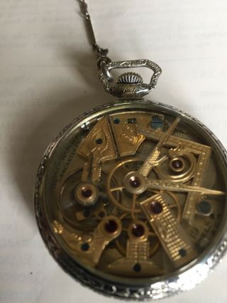 dudley watch model 1 14kt chain and book signed by author 10