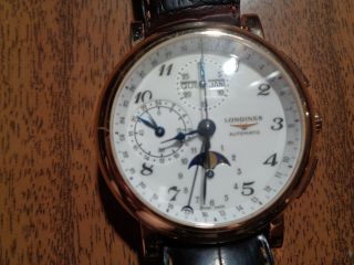 Very Rare Longines Limited Edition 18ct Solid Gold Watch