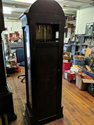 WALTHAM 9 TUBE GRANDFATHER CLOCK RARE FULLY 1921 ANTIQUE 8